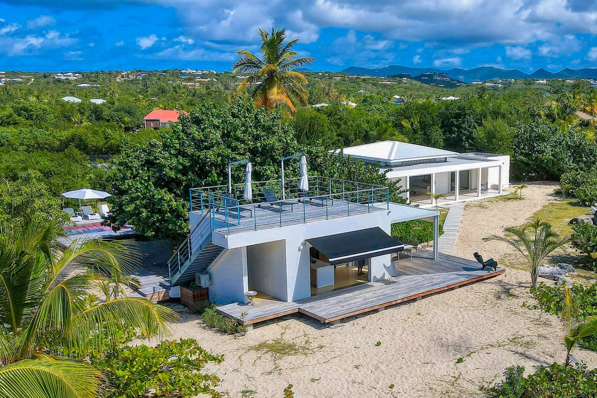 Villa rental St Martin - Aerial view